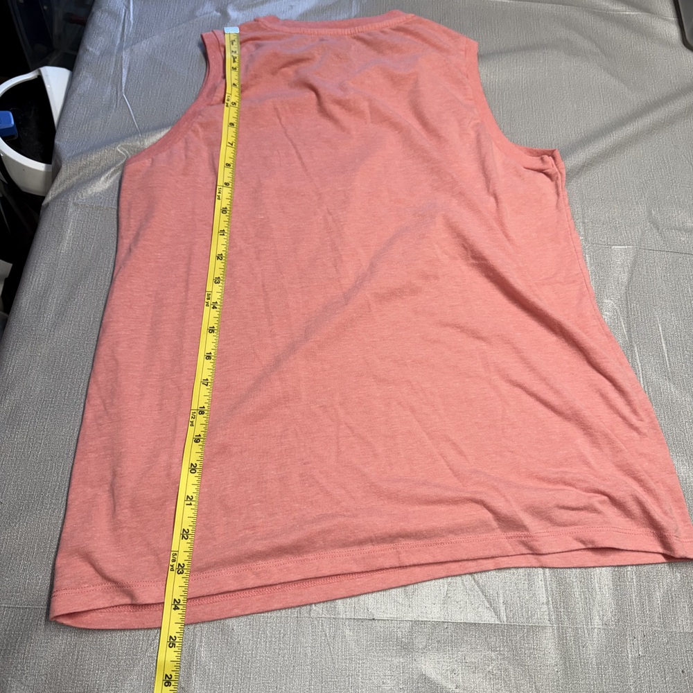 PositiviTees Feeling Blessed graphic tank top L pink - Picture 6 of 7